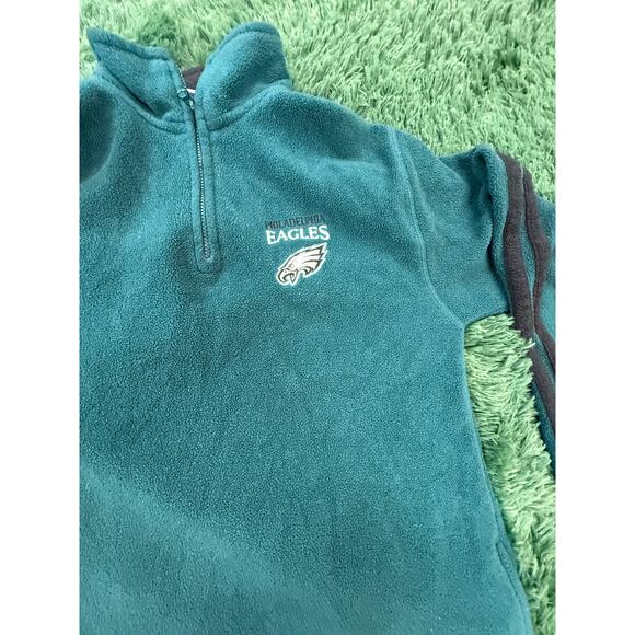 Philadelphia Eagles Pullover Fleece Sweatshirt Sz Medium Unisex NFL - Picture 4 of 8